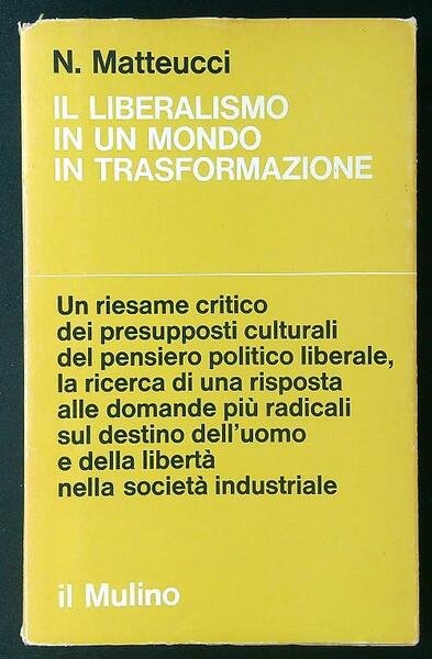 Il liberalismo in un mondo in trasformazione