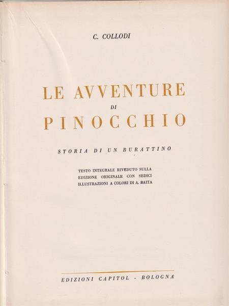 Le avventure di Pinocchio