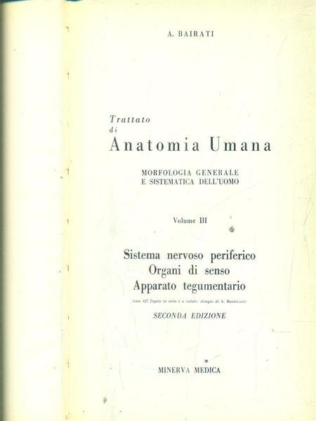 Trattato di anatomia umana vol III