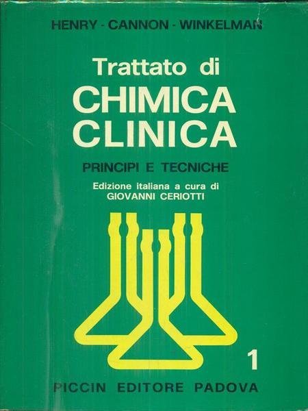 Trattato di chimica clinica 1