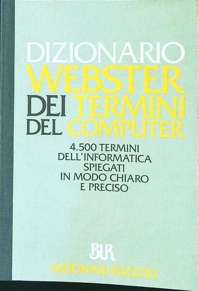 Dizionario Webster dei termini del computer