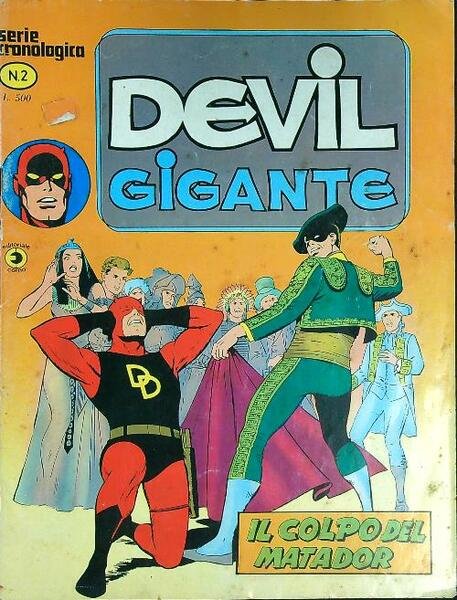 Devil gigante n. 2 - Il colpo del matador