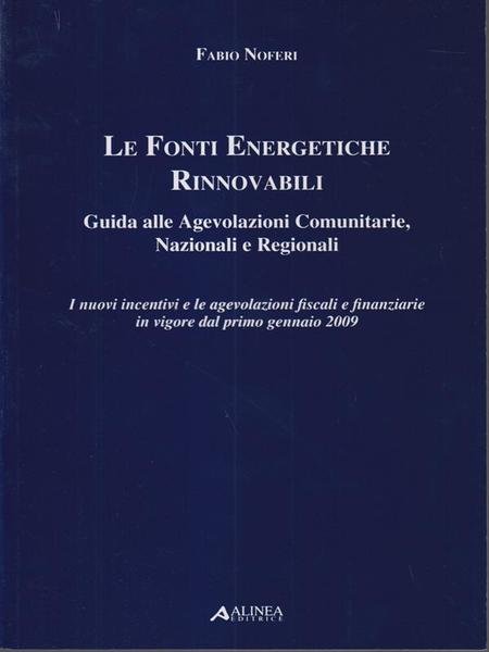 Le fonti energetiche rinnovabili