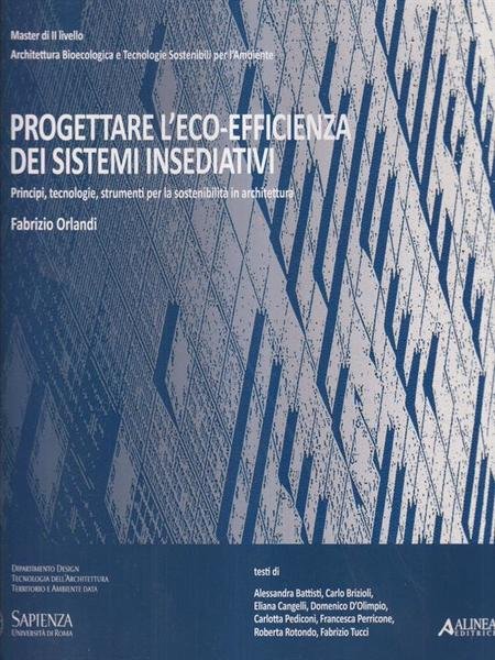 Progettare l'eco-efficienza dei sistema insediativi