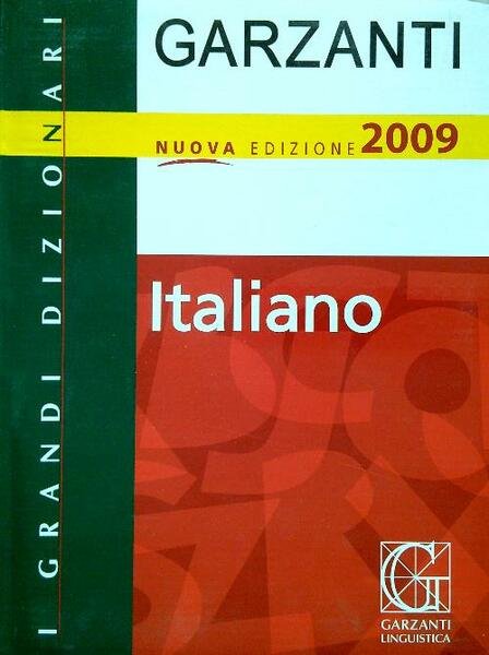 Dizionario italiano 2009. Word by word
