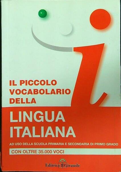 Il piccolo dizionario della lingua italiana