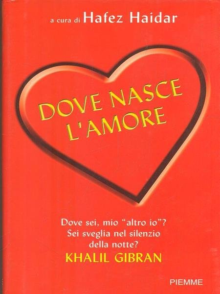 Dove nasce l'amore