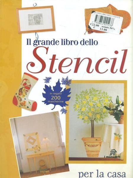 Il grande libro dello Stencil per la casa