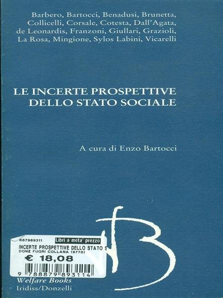 Le incerte prospettive dello stato sociale