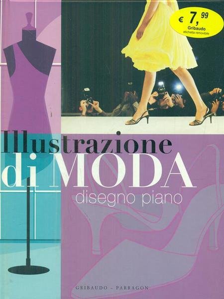 Illustrazione di moda disegno piano