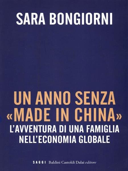 Un anno senza made in China
