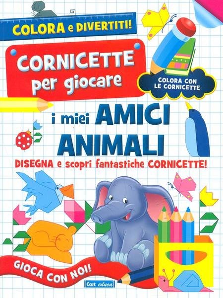 Cornicette per giocare I miei amici animali