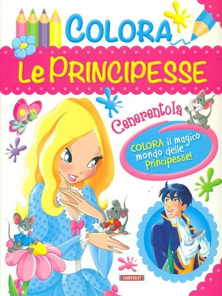 Colora le principesse Cenerentola