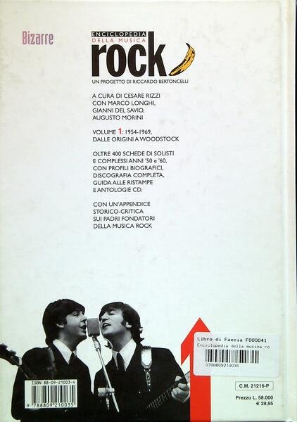 Enciclopedia della musica rock 1954-1969. 1