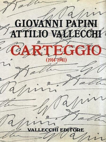Carteggio 1914-1941