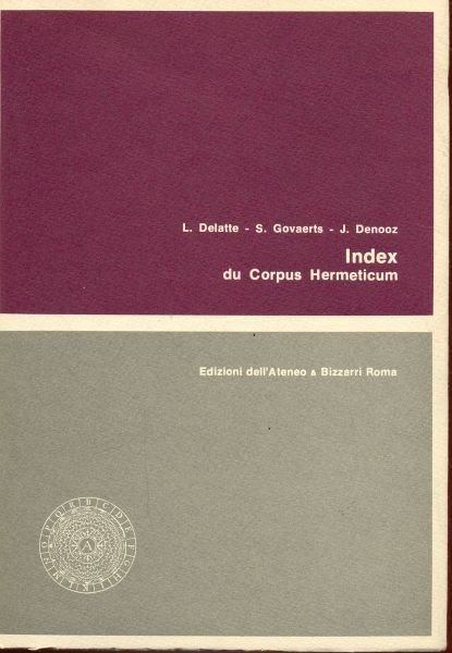 Index du Corpus Hermeticum