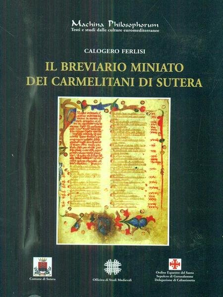 Il breviario Miniato dei carmelitani di Sutera