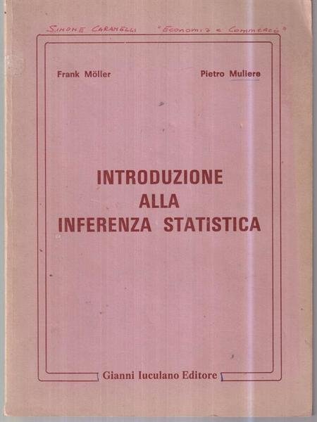 Introduzione alla inferenza statistica