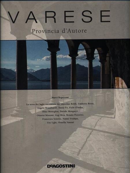 Varese. Provincia d'Autore. Province of Author