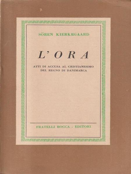 L'ora Atti di accusa al cristianesimo nel regno di Danimarca