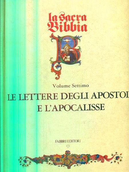 La Sacra Bibbia - 7 vv