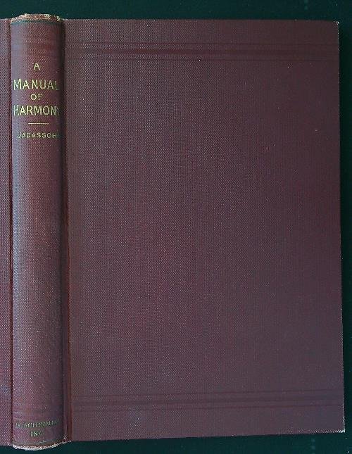 A Manual of Harmony