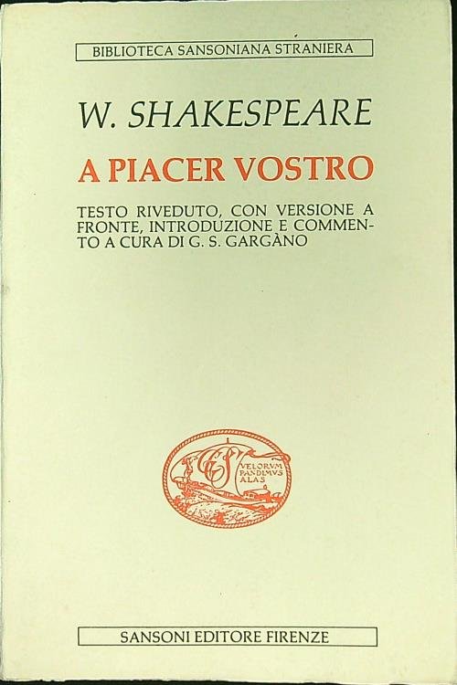 A piacer vostro