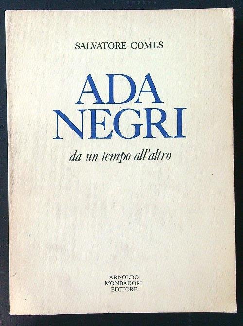 Ada Negri da un tempo all'altro | Immagine principale