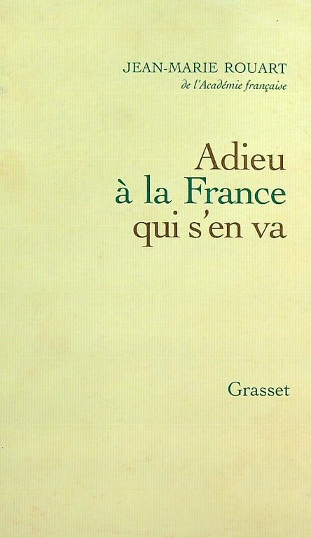Adieu a' la France qui s'en va