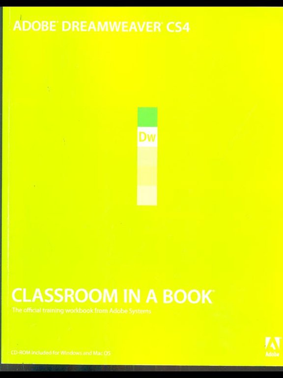 Adobe Dreamweaver CS4 - Classroom in a book | Immagine Gallery 2