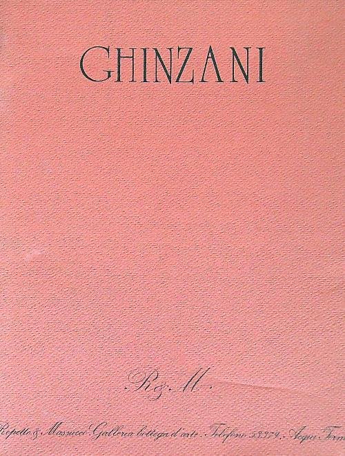 Alberto Ghinzani. Sculture e disegni