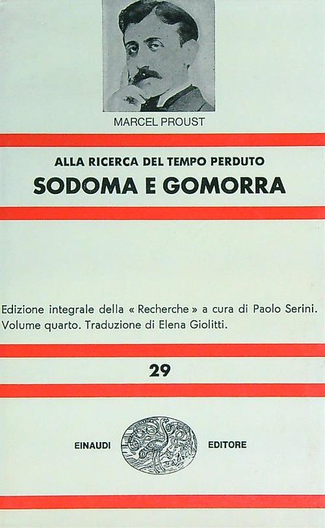 Alla ricerca del tempo perduto. Sodoma e Gomorra