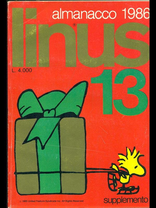 Almanacco Linus 13/1986