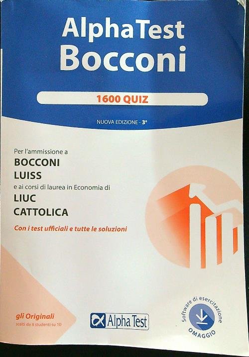 Alpha Test. Bocconi. 1600 quiz