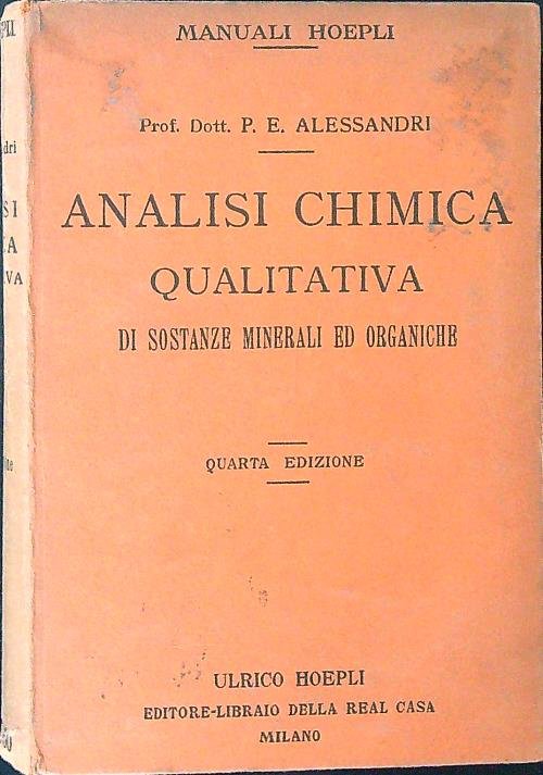 Analisi chimica qualitativa