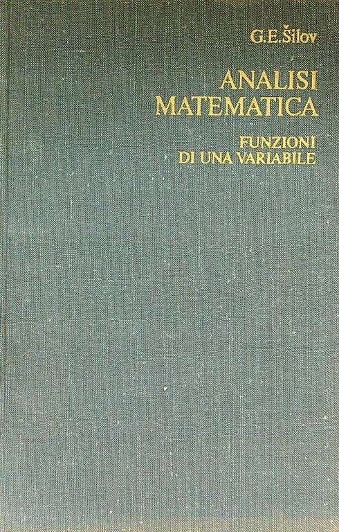 Analisi matematica Funzioni di una variabile