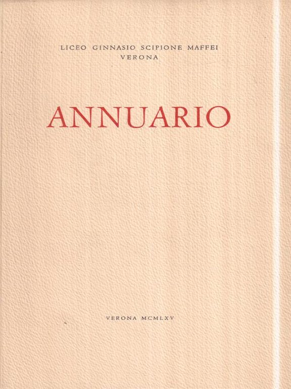 Annuario dedicato al settimo centenario della nascita di Dante