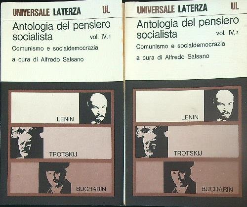 Antologia del pensiero socialista Vol IV. Tomo 1-2