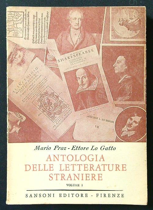 Antologia delle letterature straniere vol. I