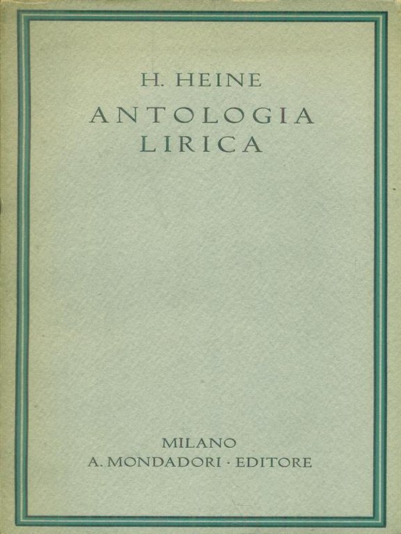 Antologia lirica