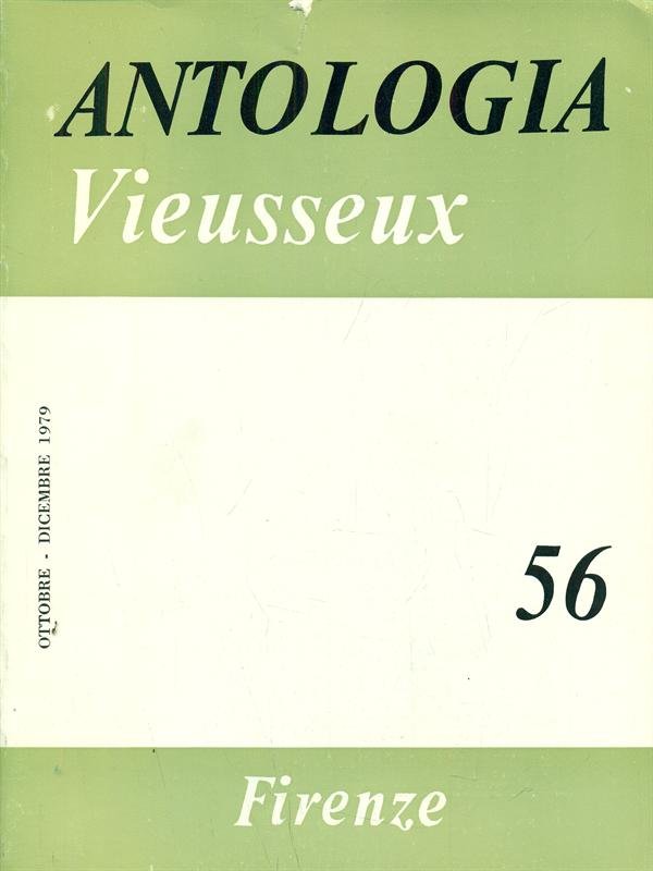 Antologia Vieusseux 56 / ottobre - dicembre 1979