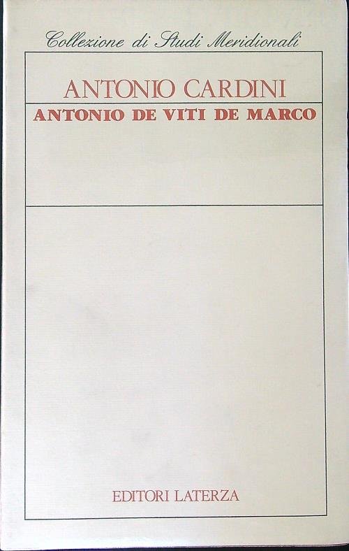 Antonio De Viti De Marco | Immagine principale