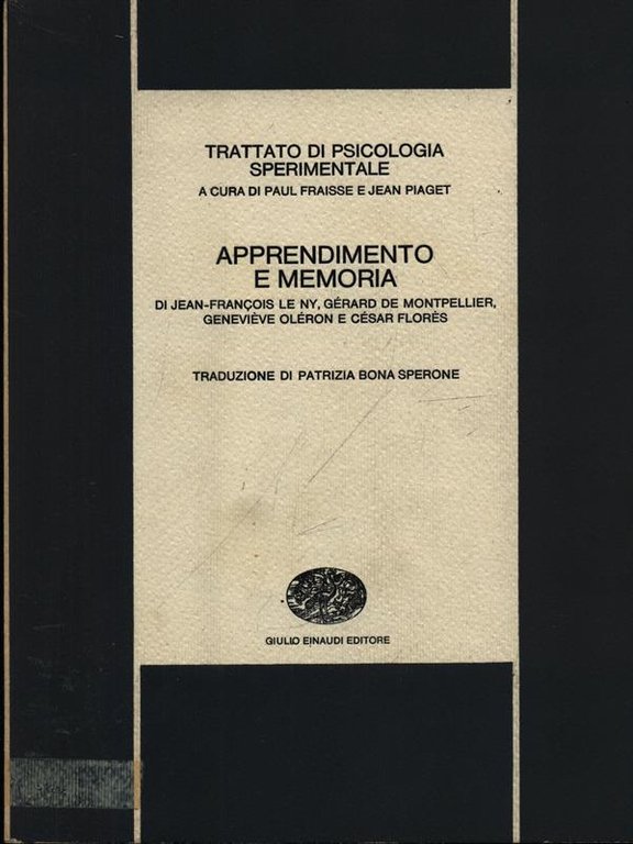 Apprendimento e memoria