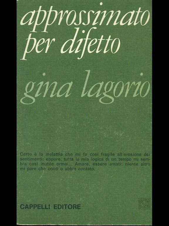 Approssimato per difetto - autografato