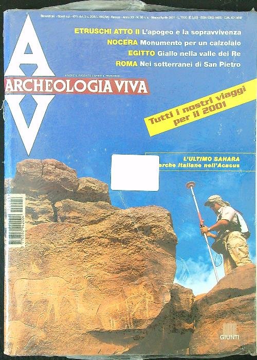 Archeologia viva n. 86/marzo-aprile 2001