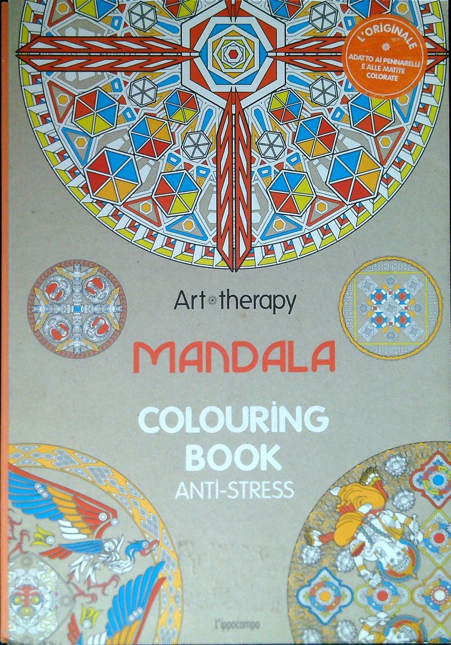 Art therapy. Mandala. Colouring book anti-stress | Immagine principale