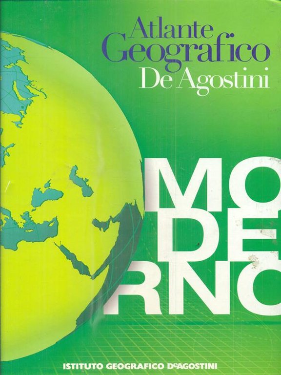 Atlante Geografico De Agostini Moderno