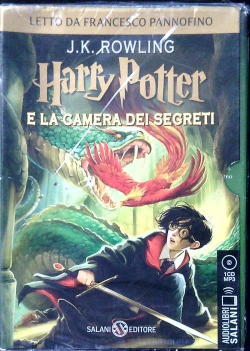 Audiolibro: Harry Potter e la camera dei segreti  