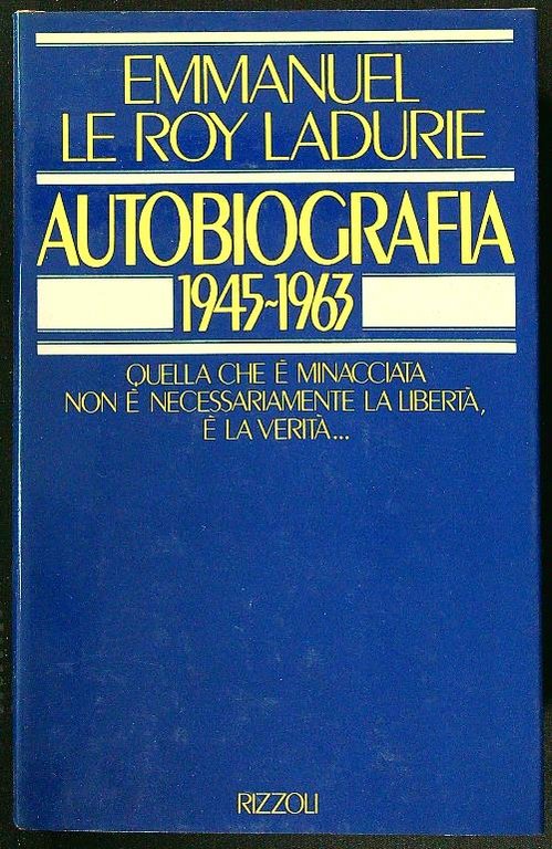 Autobiografia (1945-1963)