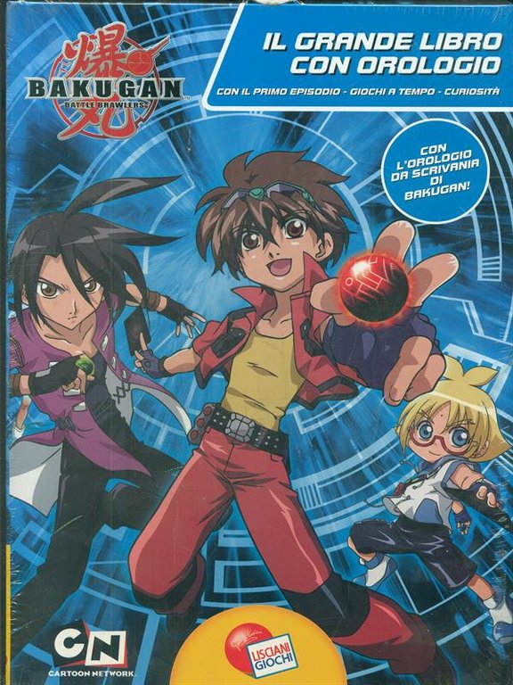 Bakugan - Il grande libro con orologio